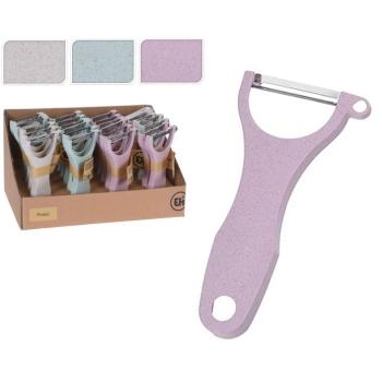 Pelapatate 13 cm: Manico in Plastica Colorata