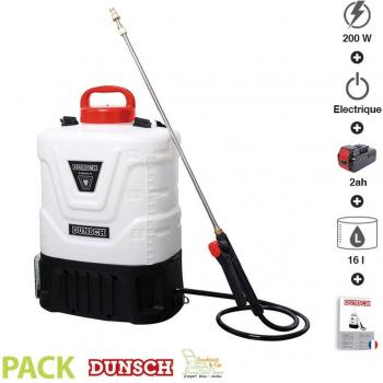 Mochila nebulizadora 200 W 20 V 2 Ah (DUNSCH)