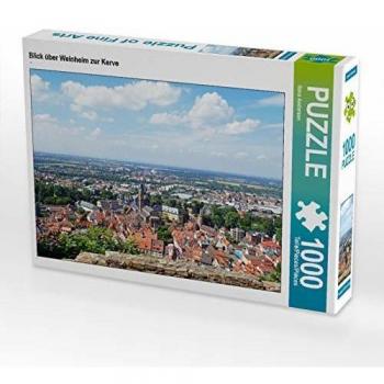 CALVENDO Puzzle Blick über Weinheim