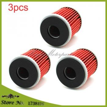 3x Oil Filter for Yamaha YZF R125, VP125, X-CITY, YP125R, X-MAX 125
