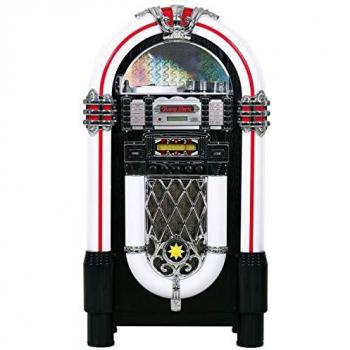 Jukebox Retro Stereo 57x30x105 cm – Arcade Bleu Ciel