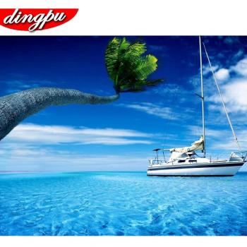 DIY‑Diamantenkunst: Delphin 20x30 cm – Strass & Stickerei‑Mosaik
