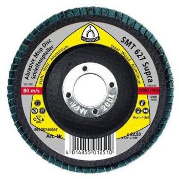 Klingspor Fächerscheibe (115 mm) P36 SMT314 – 10‑Stück