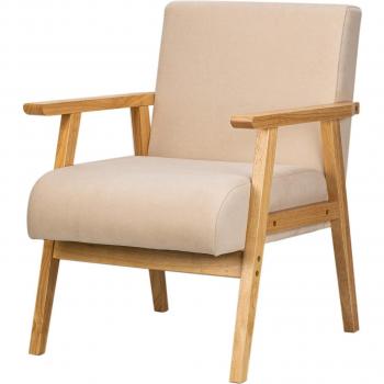 Fauteuil Scandinave Nordlys – Confort en Bois