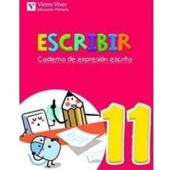 Escribir 11. Caderno De Expresion Escrita (Tapa blanda).