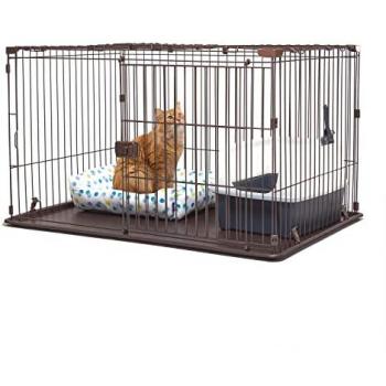 Niche pour chien Iris Ohyama Marron L113 x P79 x H65.5 cm