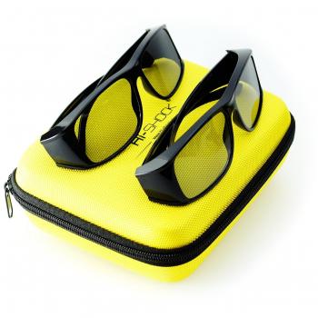 Paires de Lunettes 3D Passives Hi‑Shock® compatibles RealD Cinema