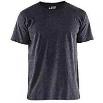 T-Shirt 5-pack Blaklader, Mélange noir, taille M