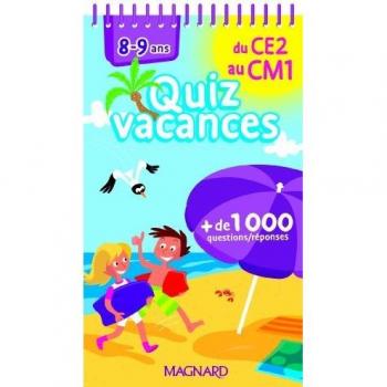 Quizz vacances du CE2 au CM1 : 8-9 ans