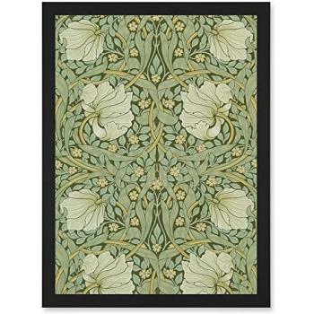 A4 William Morris Pimpernels Wall Art Frame