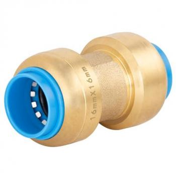 Raccord auto-joystick Ø16 – Laiton