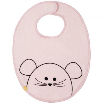 Wasserfestes Baby-Lätzchen „Mouse“ – Weich, Klettverschluss, Medium – für Kinder