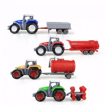 Kakanwo Juguetes de tractor y remolque para niños