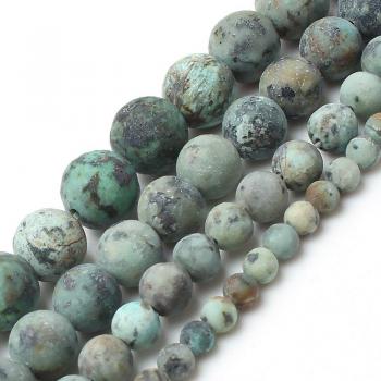 Redondas Turquesa Africana 4/6/8/10mm – Colgantes y Pulseras