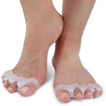 Orthopedic Gel Toe Separators 1 Pair for Correcting Overlapping Toes