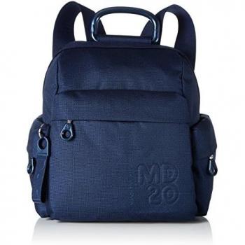Mandarina Duck Damen Rucksack, Blau, 11 x 25 x 27 cm
