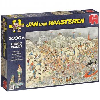 Jan van Haasteren Neujahr-Dip Comic-Mosaik 2000 Teile