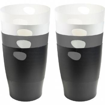 Exacompta Ecobin Abfallbehälter 15L, 8er Pack