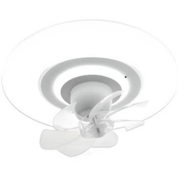 Raki Move 38 W Ventilador de Techo 6 Aspas Mando Bluetooth blanco