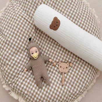 Manta de Cama Infantil con Diseño de Oso Cítrico