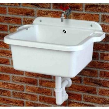 Spülbecken für die Küche mit Montagekit