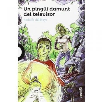 Un pingui damunt del televisor