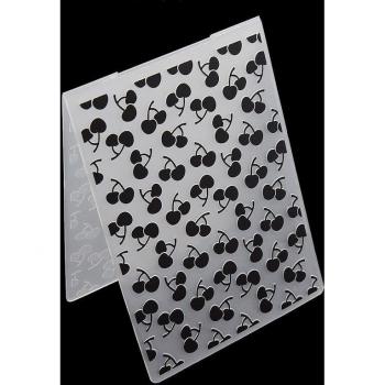 Cherry Design Embossing Folder for Scrapbook Albums