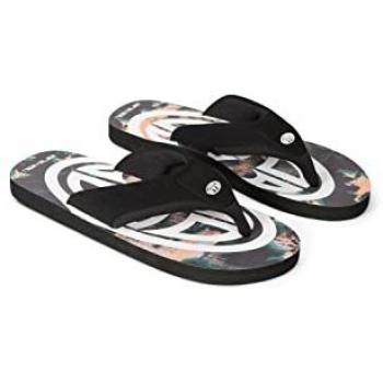 All‑Over Patterned Jekyl Flip‑Flop – Green, Size 10