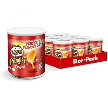 Pringles Original Chips, 12 kleine Portionen