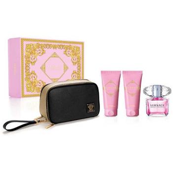 Caja Versace Bright Crystal: Eau de Toilette 90 ml y Productos de Cuidado