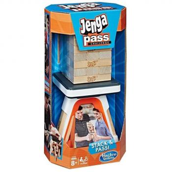 Jenga Stack & Pass Challenge