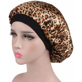 Bonnet de Nuit Unisexe à Large Bord Élastique