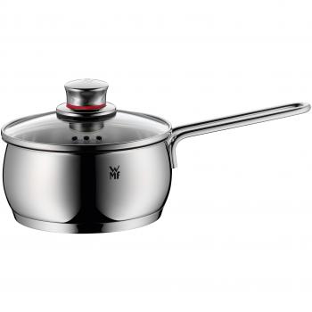 WMF Quality One Edelstahl‑Kasserolle mit Glasdeckel – 16 cm