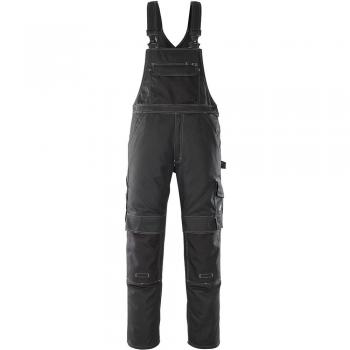 Mascot Orense Kneepad‑Integrated Bib & Brace Pack – Black, L35 W44.5