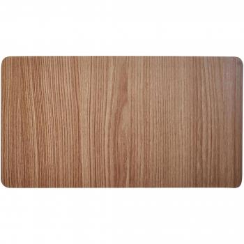 Bain Épure Tapis Ultra Absorbant 60×110 cm, finition bois marron