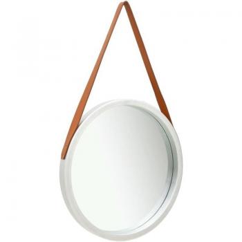 Miroir mural décoratif argenté, 50 cm – Furniture Limited