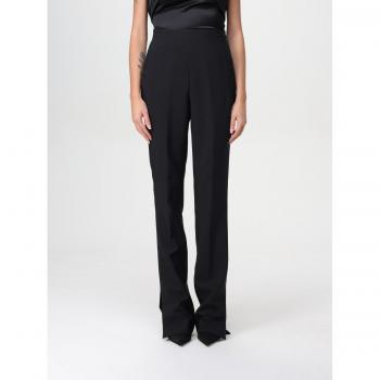 Pantaloni Genny Nero Viscosa Taglia 44