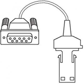 Datenkabel 16 ESv Opto RS232 für Digitalmessgeräte 2 m MAHR