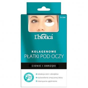 L’biotica Augenmaske gegen Augenringe und Schwellungen 3 x 2 St