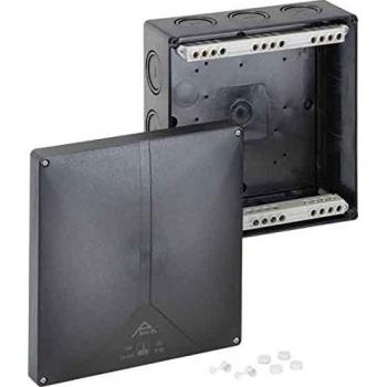 Spelsberg 49143501 IP65 Verbindungsdose – 250 mm x 250 mm x 115 mm – Schwarz