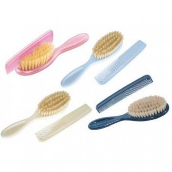 Rotho Babydesign Kamm und Bürste, Ab 0 Monate, TOP, Weiß, 20059 0001 01