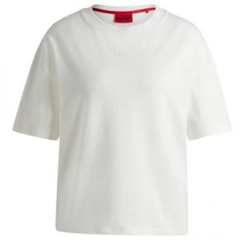 Hugo T-Shirt 50490593 Beige Relaxed Fit L Damen