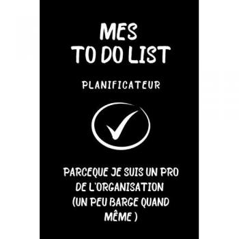 MES TO DO LIST: Carnet de 100 pages d'organisation de tes journées