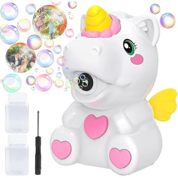 Machine à bulles licorne pour enfants