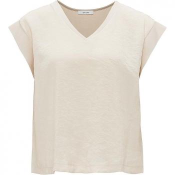 OPUS V-Shirt Shirt Saduna Regular aus Baumwolle