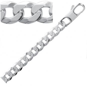 L5666 Silver Fancy Curb Chain – 55cm (8mm)