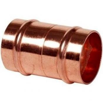 LeakGuard 22mm Solder Ring Straight Coupling (Pack of 10)