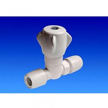 Hep2O HX36 15mm Stop Cock Cold Water White