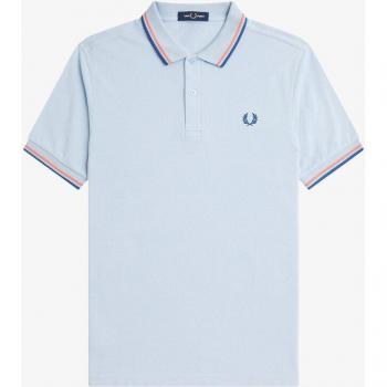 Fred Perry Herren Polo-Shirt (Blau) L – Sportlich & Stilvoll