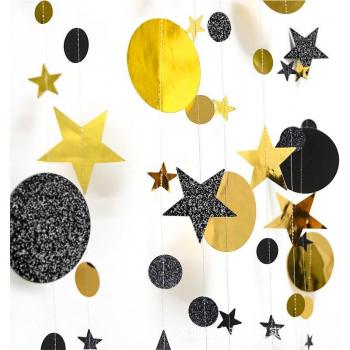 Boda Brillante Estrella 4m Papel